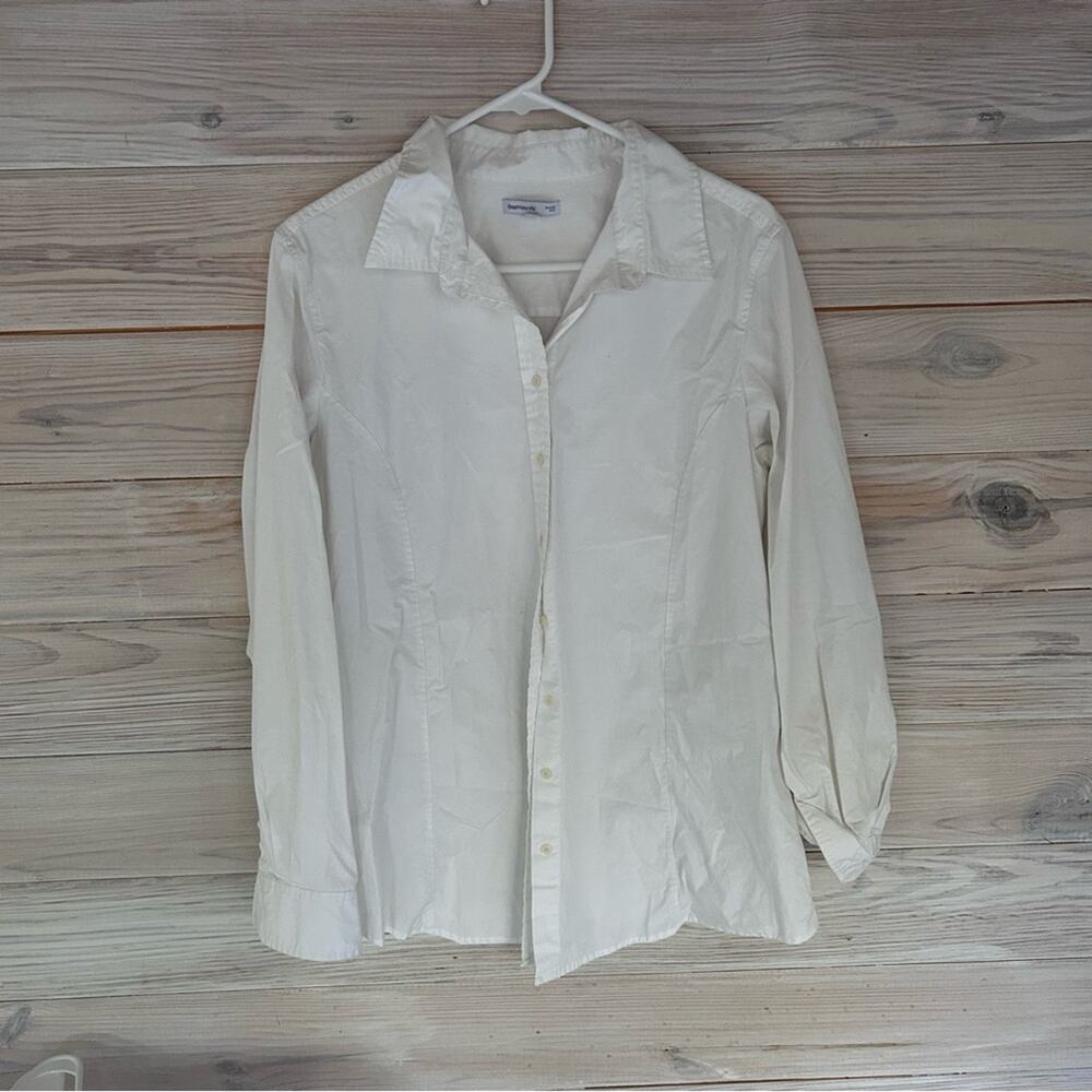 GAP Maternity Tailored Button Down Size Large